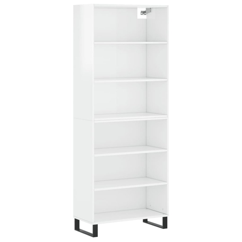 Cynda 69.5cm Sideboard, High Gloss White