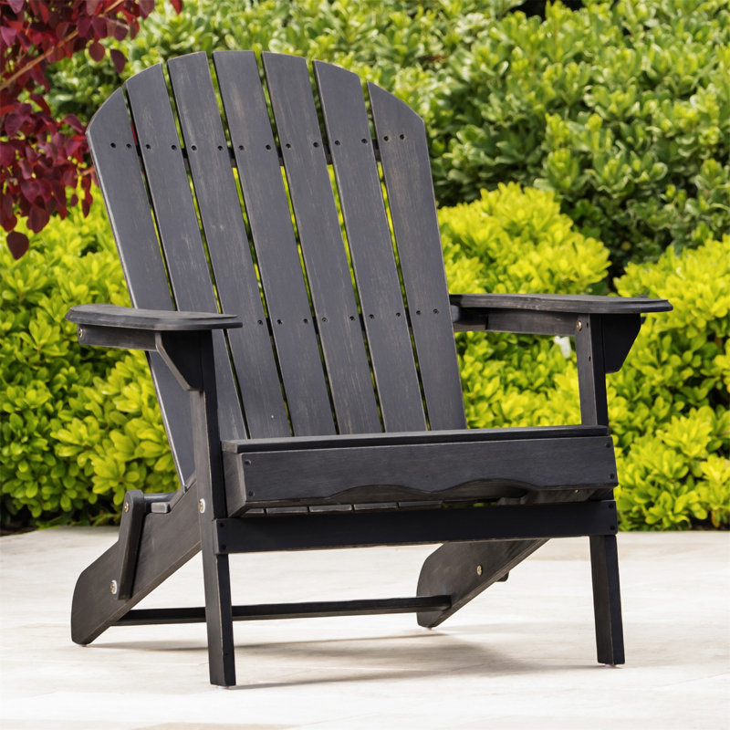 Chaise Adirondack Malibu (sans la table), Gris foncé
