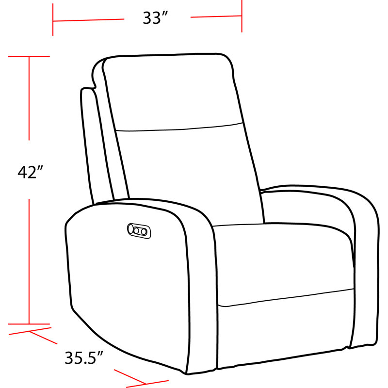 Fauteuil inclinable rembourré Anakaren, Beauté naturelle multicolore