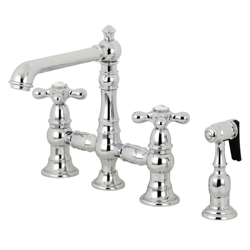 Robinet de cuisine Kingston, Chrome poli