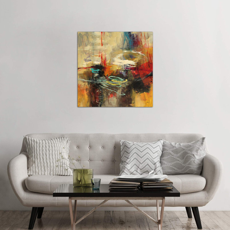 Instinctual Beauty II 1 Piece Wrapped Canvas Painting, 45.72 cm H x 45.72 cm W x 1.91 cm D