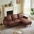 Dark Brown Genuine Leather is out of stock selected