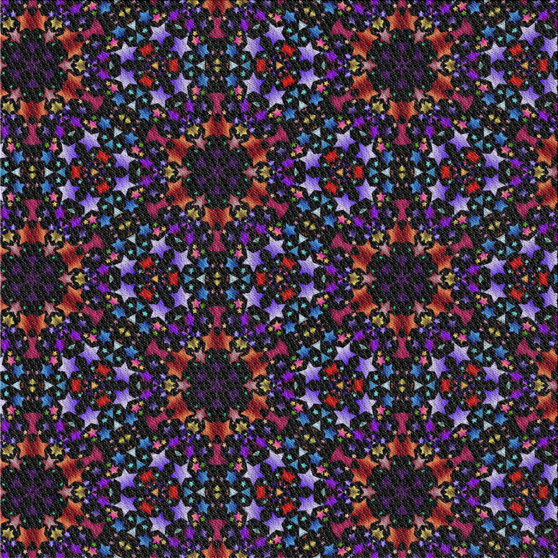 Mauve Tapis décoratif, Carré 5 pi