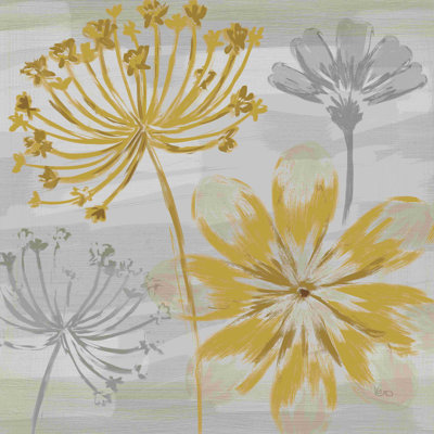 «Flowers in the Wind II» par Véronique Charron - reproduction d'art sur toile tendue