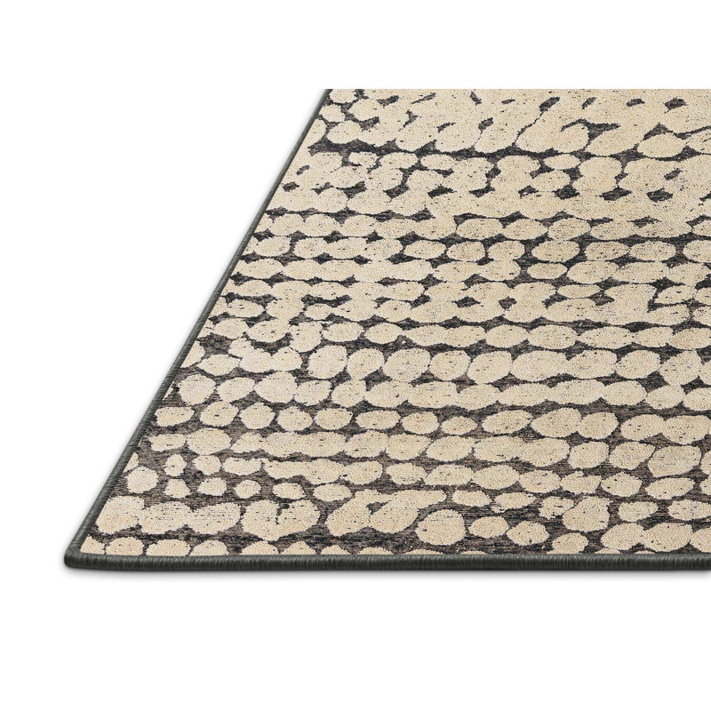 Achouhada Abstract Indoor Rug, Rectangle 7' x 9'