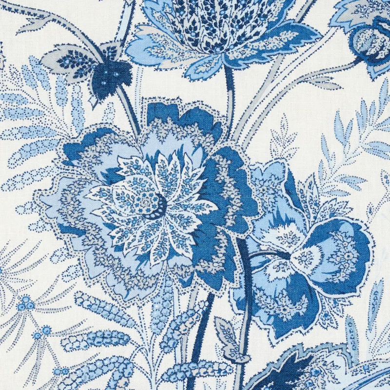 Sandoway Vine Fabric, Delft