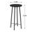 Round  Table And Chairs Set Of 3 Counter Height Bar Stools For Kitchen Breakfast-645603572