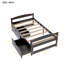 Lit plateforme simple avec deux tiroirs-1673978360