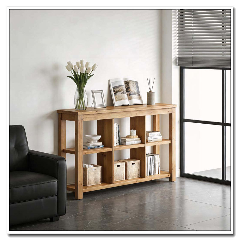 Modern Console Table with Stable Anti-Tip Design