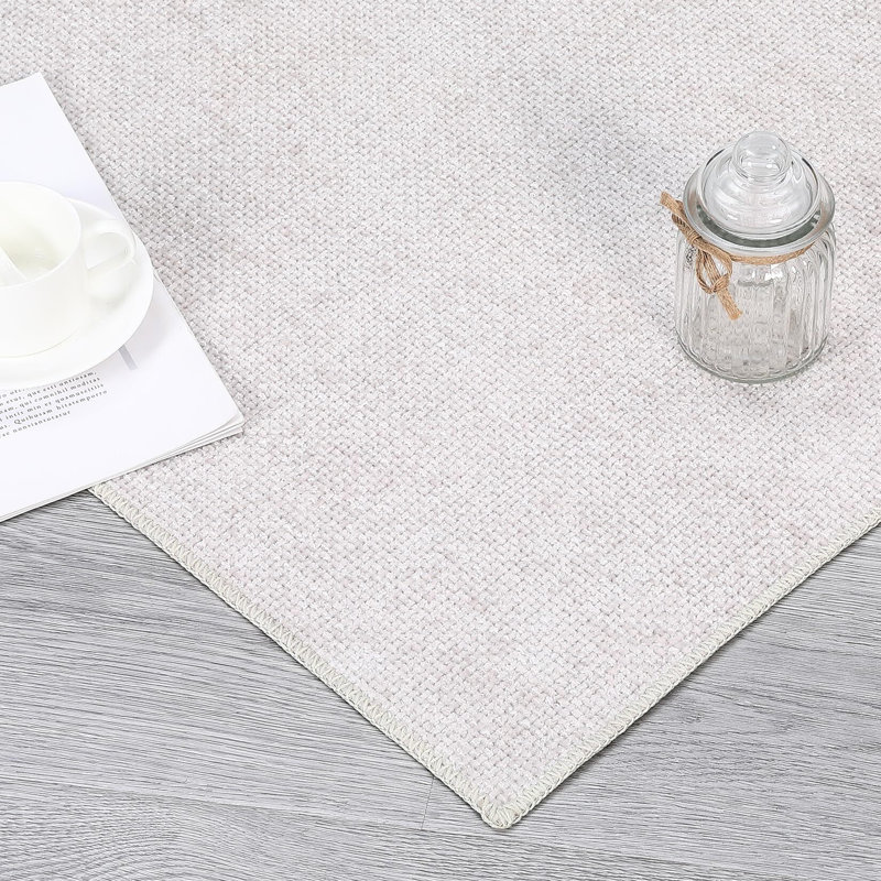 9X12 Area Rug Modern Solid Weaving Textured Area Rug