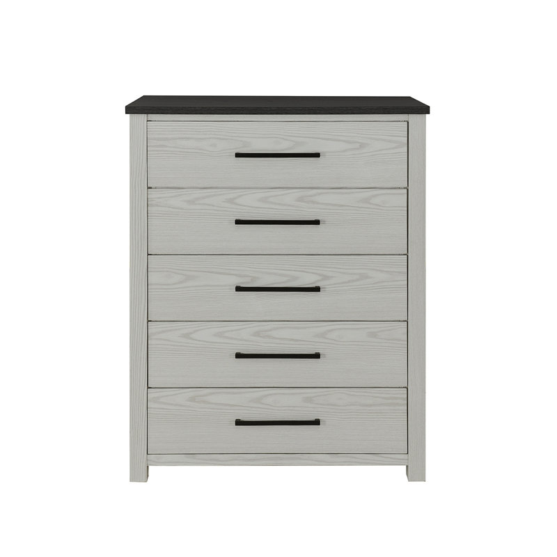 Commode beige Avery, Beige gris
