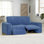Housse extensible pour canapé inclinable - Douce au toucher et facile à nettoyer - Collection Velvet