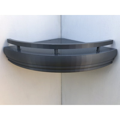 Brocka Triangle Plastic / Acrylic Corner Shelf
