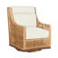 Outdoor Peninsula Gliding Wicker/Rattan Chair with Cushions-301211511-301233518-396858720