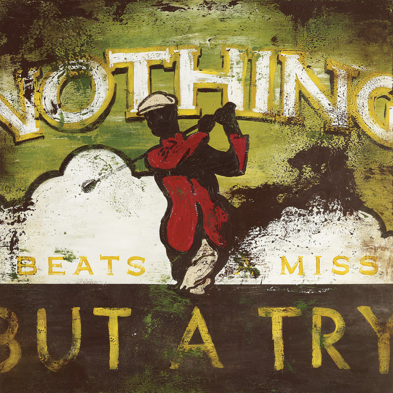 Nothing Beats A Miss by Rodney White - Wrapped Canvas Print, 122 cm H x 122 cm W x 4 cm D
