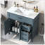 Tiroirs de meuble-lavabo en MDF à structure solide de style moderne