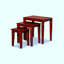 Ensemble de 3 tables gigognes 3 pièces