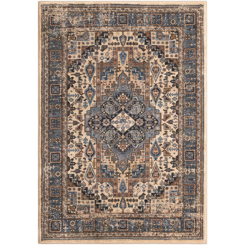 Qasr Tendria Rug, Rectangle 4'4" x 6'1"