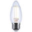 Finition transparente 4,5 W à culot moyen B11 3000K-2000K-1346029283