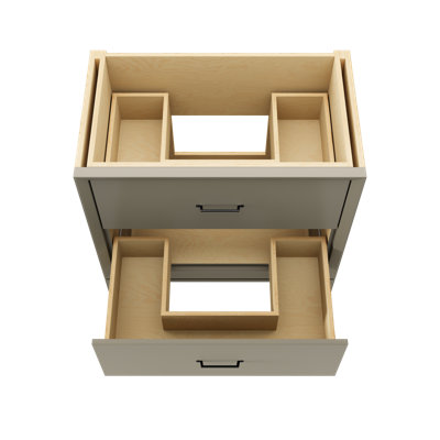 Alexandra Two-Drawer Single Bath Vanity