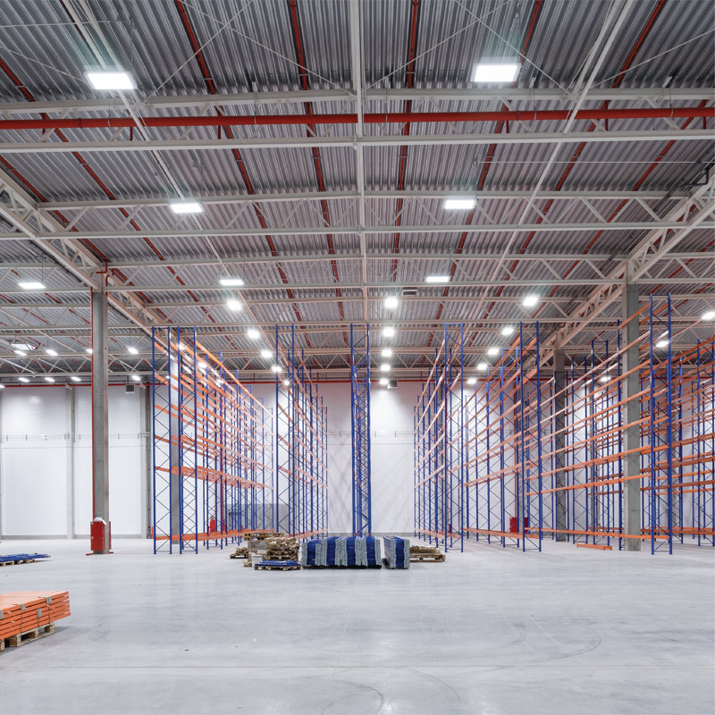 White Aluminum Linear LED High Bay Light with Dimmable Capability