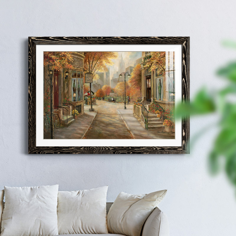 Carrie's Dance Academy - peinture encadrée, Cadre noir, H 37,5 po x l 27,5 po x P 1,5 po