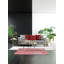 Tapis Pune, rouge / beige