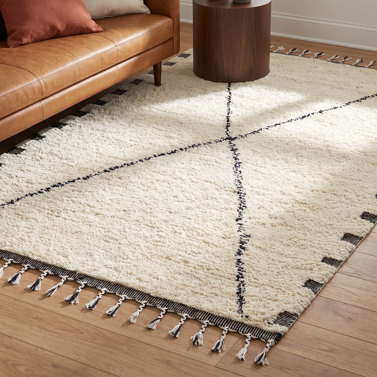 Jovan Hand-Woven Rug, Rectangle 8' x 10'