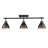 Drakeford 35.375'' 3 -Light Fixed Track Track Kit with Dimmable and Adjustable Head-543624330-661358184