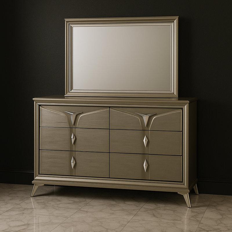 Commode à 6 tiroirs Nagham