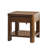Waynesville 21.75"H Modern Farmhouse Solid Wood Legs End Table with Drawer and Charging Station-367627890