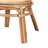 Bridon King Louis Back Rattan Side Chair in Natural Brown