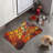 Flame's Core - 1 Piece Bone Shape Feeding Mat