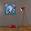  «Long Tailed Tit» par Verena Wild, art mural sur toile, 26 po x 26 po