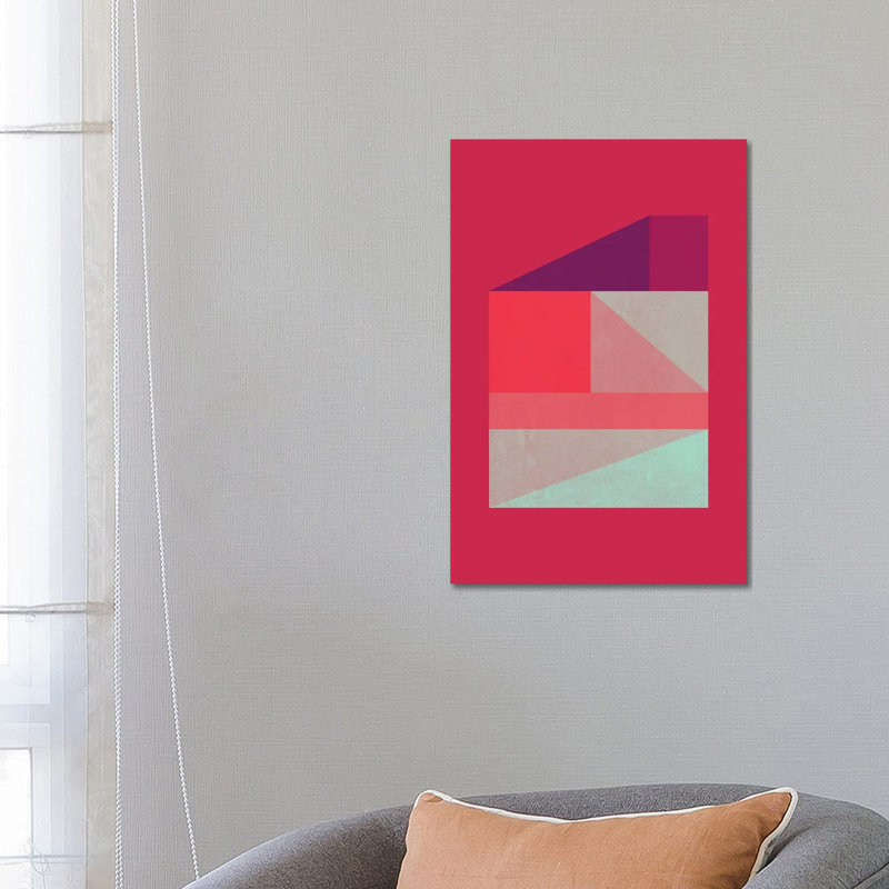 Triptych I by Susana Paz - Wrapped Canvas Print, 66.04 cm H x 45.72 cm W