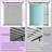 0.4" Split Bunkie Board, Foldable Bed Panels, Low Profile Mattress Bed Support / Slats with Cover-253280522