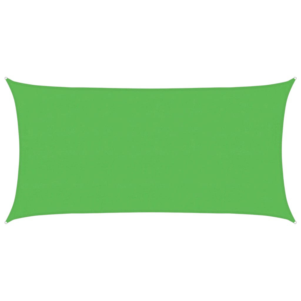 Vidaxl Sunshade Sail 160 G/M² Light Green 4X7 M Hdpe Patio Sunscreen Canopy - Image 3