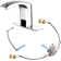 Touchless Bathroom Sink Faucet Automatic Sensor,  Chrome