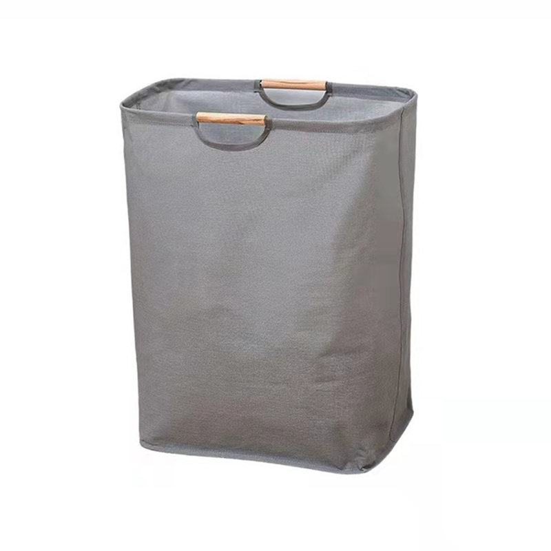 Panier à linge en tissu avec poignées