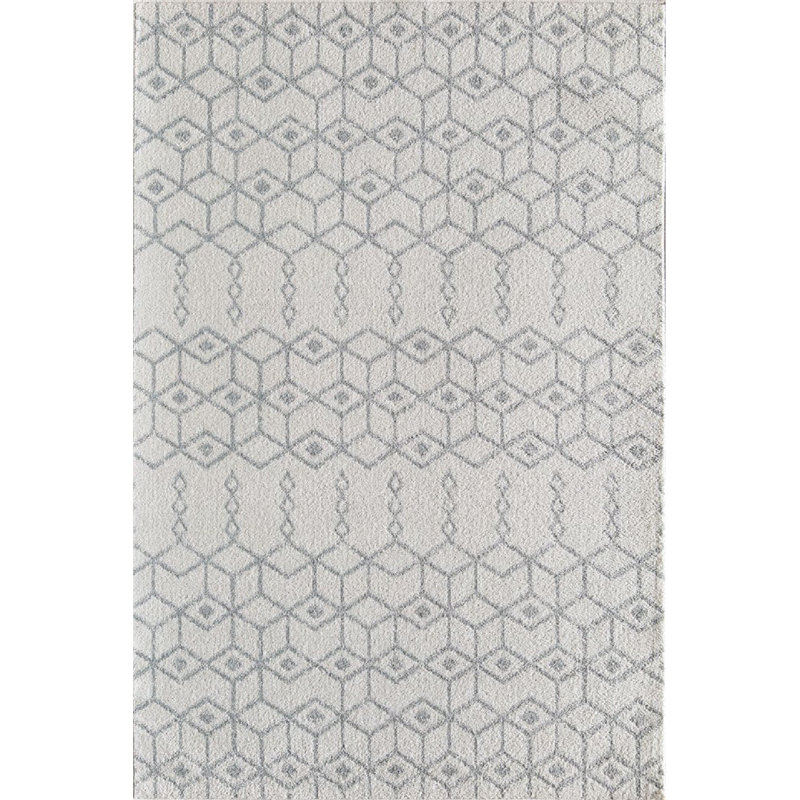 Ildiko Knox Tribal Pearl Drops Area Rug, Rectangle 8'3" x 10'