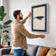 Solitary Whale Minimalist - Wrapped Canvas-1914975874-1914975882