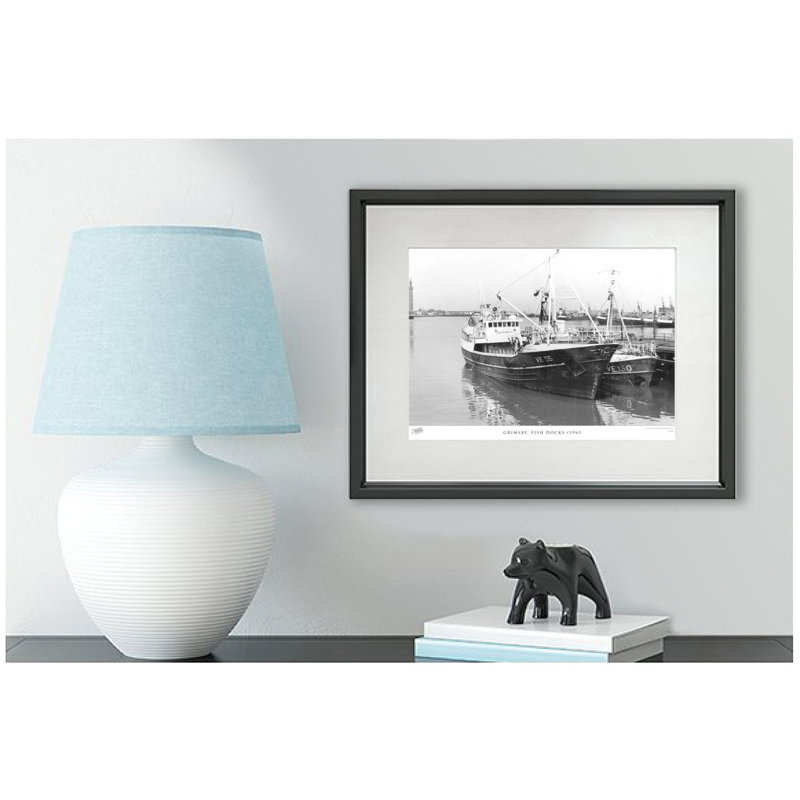 Grimsby, Fish Docks C1965 by Francis Frith - Single Picture Frame Print, 28cm H x 36cm W x 2.3cm D