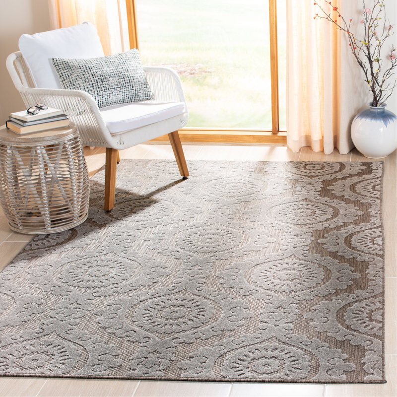 Hughes Performance Geometric Rug, Rectangle 8' x 11'2"