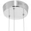 Venice 9 - Light Chrome LED Geometric Pendant