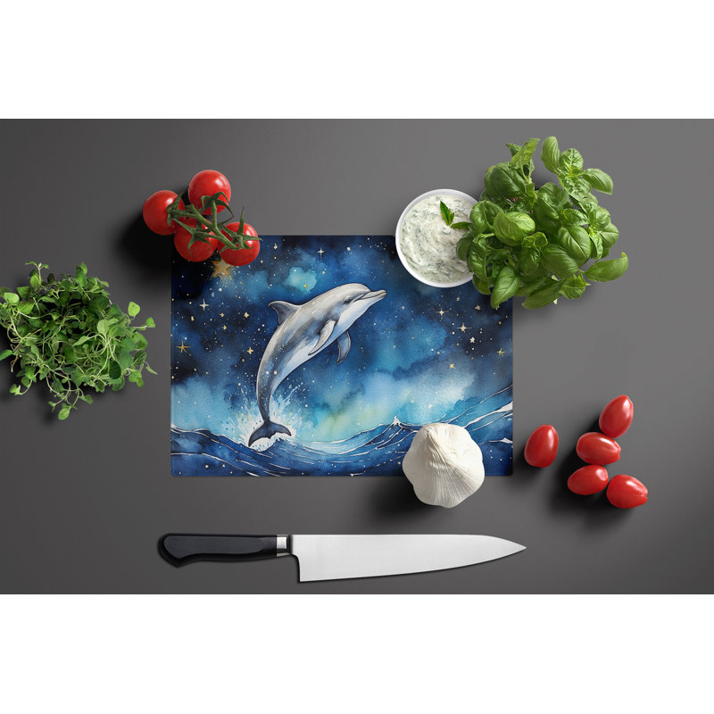 Planche à découper Dolphin in a Starry