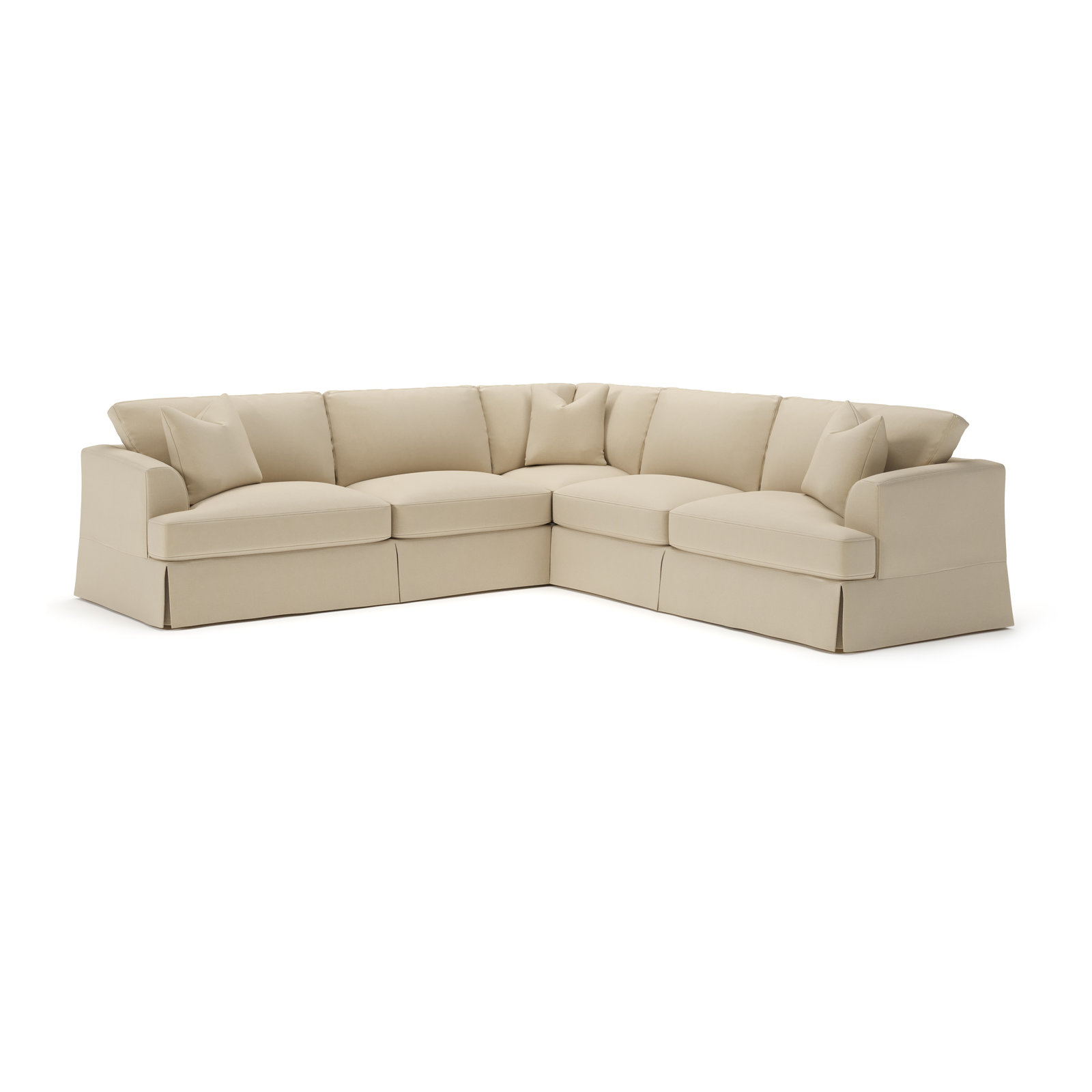 Lucia L-Sectional, Bayou Stone Canvas