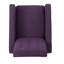Fauteuil inclinable manuel capitonné à boutons-1758707551