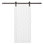 Hollow Paneled Painted without Installation Hardware Kit Barn Door