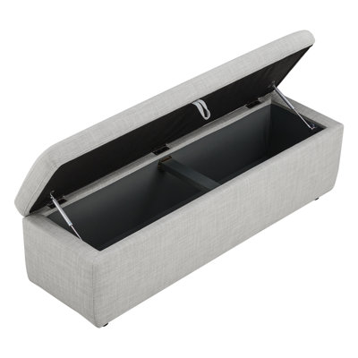 Upholstered Ottoman With Storage