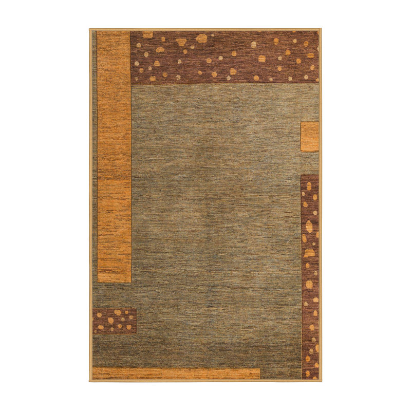 Abstract Indoor Rug, Rectangle 7' x 10'